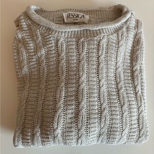 Vintage Cable Knit Fisherman’s Sweater